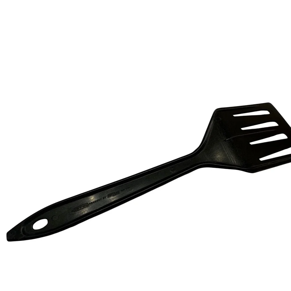 Lopol by Hutzler Black Nylon Slotted Spatula Turner No 717 Vintage Kitchen Tool‎